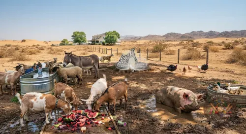 How We Keep the Herd Cool: Summer at Bat Cave Road Farm