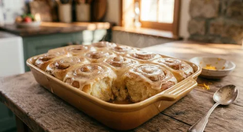 Orange-Kissed Browned Butter Cinnamon Buns